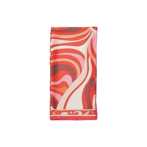 EMILIO PUCCI Шелковые шарфы для женщин Многоцветный