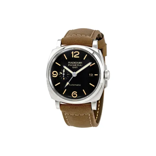 PANERAI Автоматический Механический Механизм Мужские Часы 45мм*17мм Черный