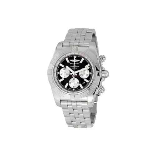 BREITLING Автоматический Механический Часы Мужские 43,5 мм Черные