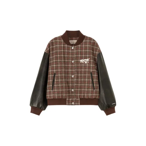 NO ONE ELSE Пуховая куртка Женская Кофейного цвета