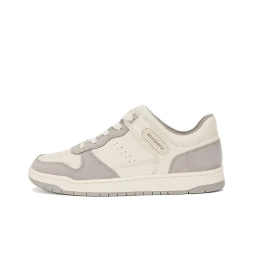 COACH C201 Низкие Кроссовки для Скейтбординга Женские Голубой Серый