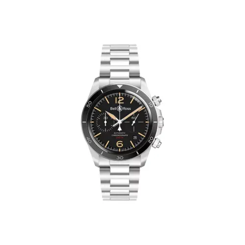 Bell & Ross Автоматический Механический Часы для Мужчин 41 мм Черные