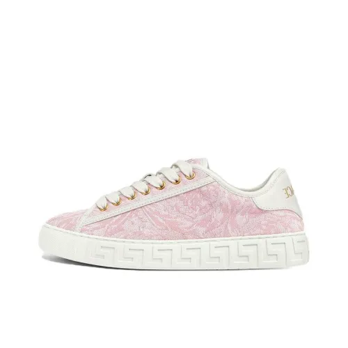 FANSIZHE Barocco Low Топ Скейтборд Кроссовки Женские Розовые