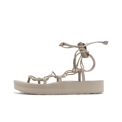 Teva Midform Infinity Пляжные сандалии Женские Бежевый