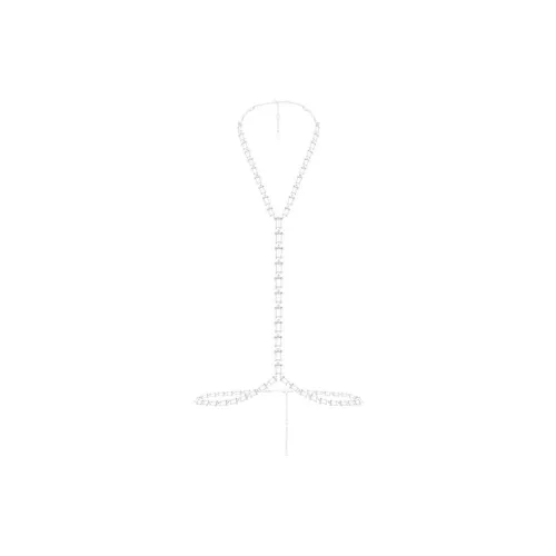 Swarovski SKIMS Цепи для тела Женские Белые