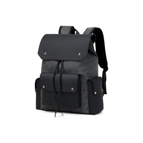 Slazenger Водонепроницаемый Устойчивый к истиранию Мягкая кожа Рюкзак Путешественный Рюкзак Большой Слон Серый