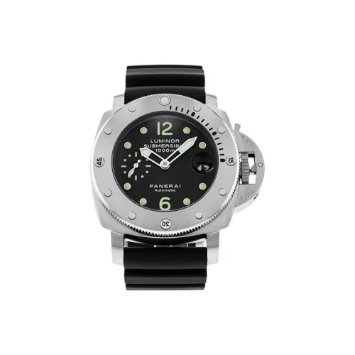 PANERAI Автоматический Механический Механизм Мужские Часы 44 мм Черный