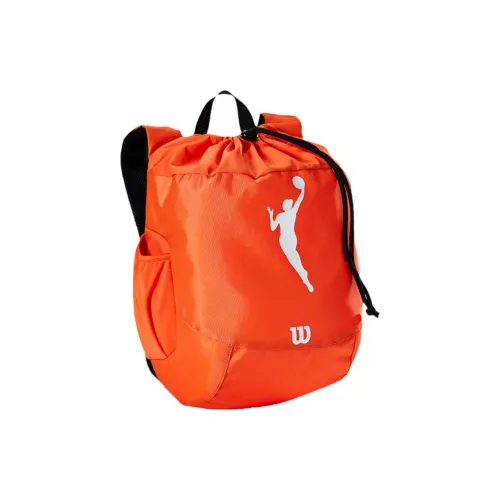 Wilson NBA Полиэстер Рюкзак Унисекс Пламя Оранжевый