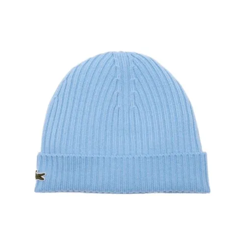 Шапки-бини LACOSTE Унисекс Небесно-голубой