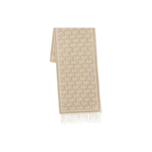 MICHAEL KORS Вязаные шарфы Женские CAMEL