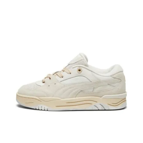 PUMA Амортизация Износостойкие Низкие Кроссовки для Скейтбординга Унисекс Белые