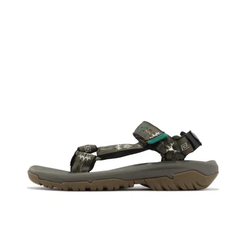 Teva Hurricane XLT2 Пляжные сандалии Мужские Оливково-зеленые