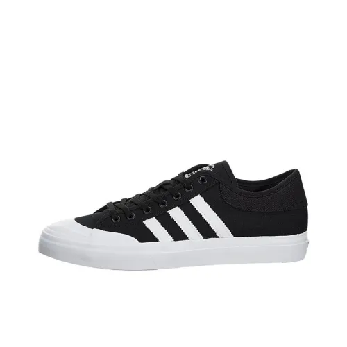 Adidas Originals Matchcourt Амортизация Износостойкий Низкий Топ Повседневная Обувь Унисекс Черный Белый