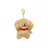 Маленькая подвеска в виде золотистого ретривера