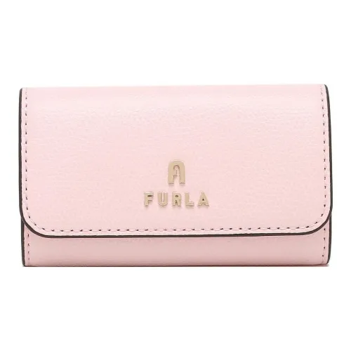 Furla Кожа Key Pouch Стандартный Women's Camellia Розовый