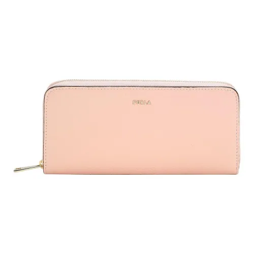 Furla Мягкий кожаный кошелек стандартный женский розовый