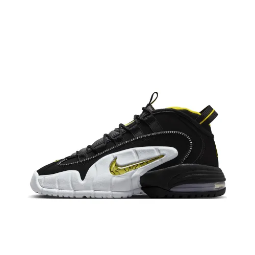 Nike Air Max Penny 1 'Lester Middle School' MID Топ Винтажные баскетбольные кроссовки Мужской Черный