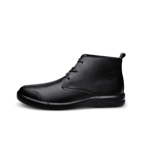 CCE Мужские повседневные туфли High Top Черные Мужские