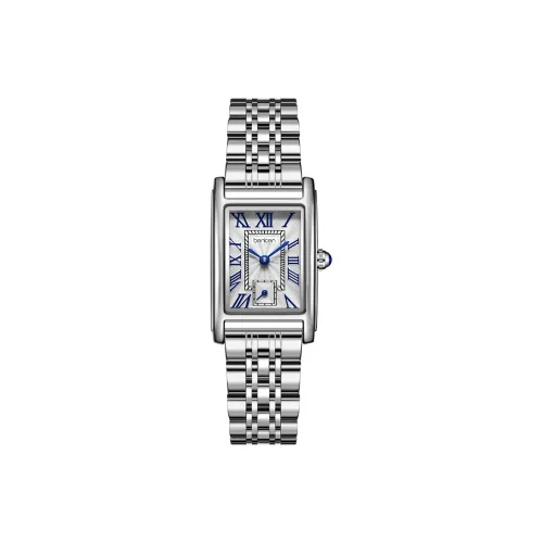 Folli Follie Кварцевый механизм Женские часы 26мм*22мм*8,3мм Белый