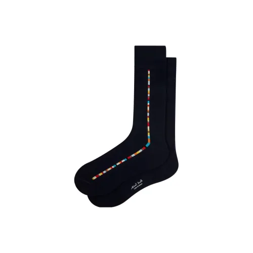 Paul Smith Черные Мужские Носки до икры MID