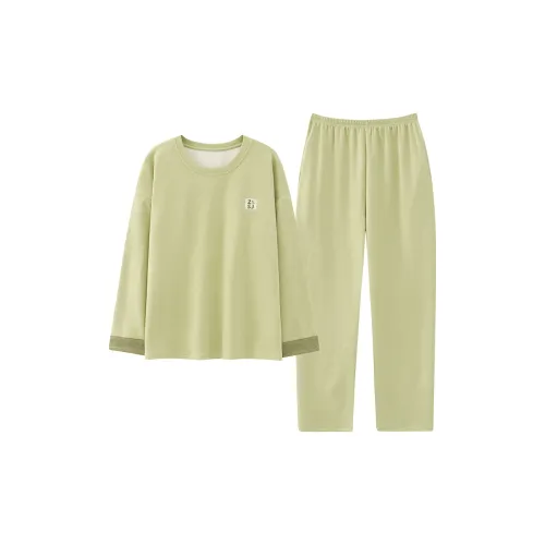 Pretty lady Светло-зеленый Женские Пижамные комплекты