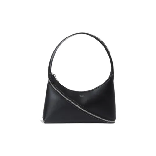 COPERNI Кожа Одно Плечо Сумка Женская Черная