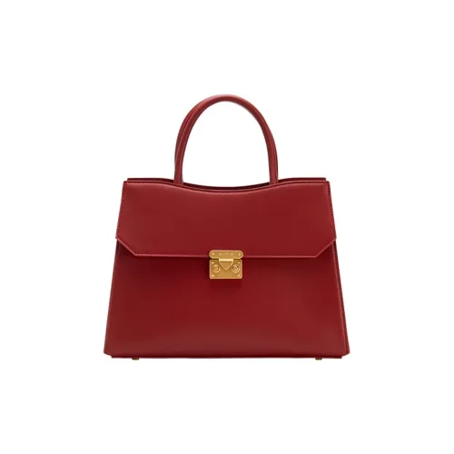 Simedin Коровья кожа Сумка Стандартная Женская Премиум Красный