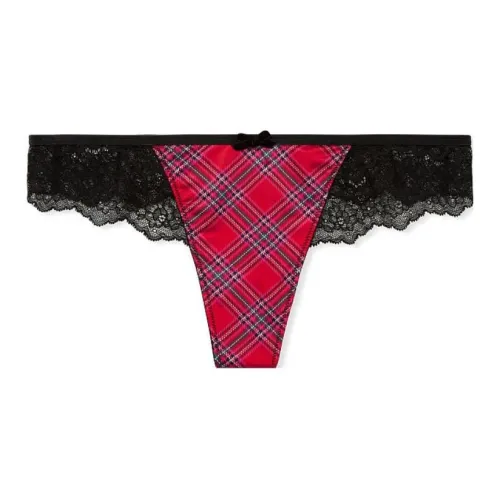 Victoria's Secret Женское нижнее белье 1 упаковка красный клетчатый