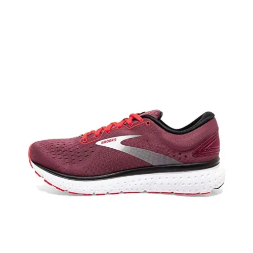 Brooks Glycerin 18 Устойчивые к истиранию Низкие Кроссовки для бега Женские Розовые Черные