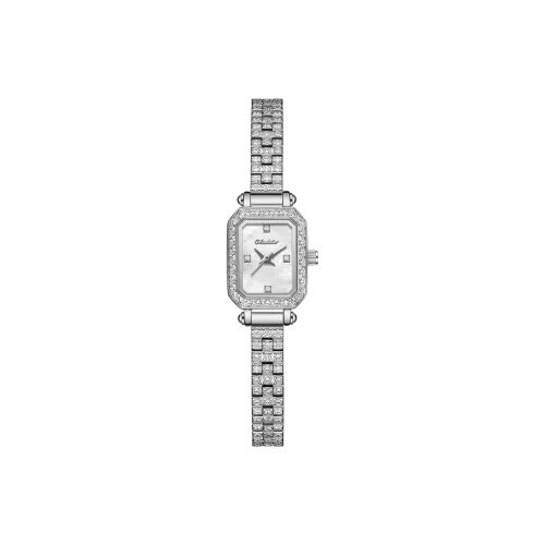 GLADSTER Кварцевый механизм Женские часы 15,6мм*6,7мм Жемчужная раковина Цвет