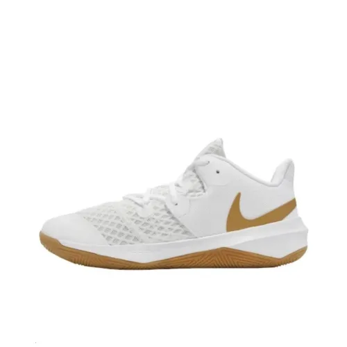 Nike Zoom Hyperspeed Court SE Slip-resistant Low-top Training Shoes Men's White Найк Zoom Hyperspeed Court SE противоскользящие низкие кроссовки для тренировок мужские белые