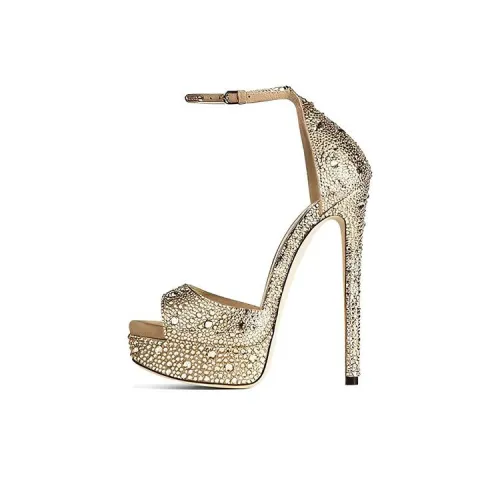 Jimmy Choo Max one Ремень Сандалии Золотой Женские