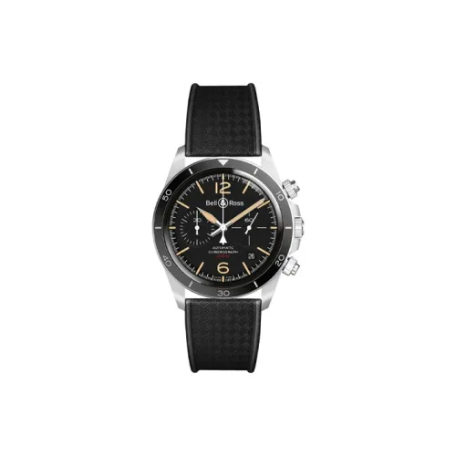 Bell & Ross Автоматический Механический Часы для Мужчин 41 мм Черные