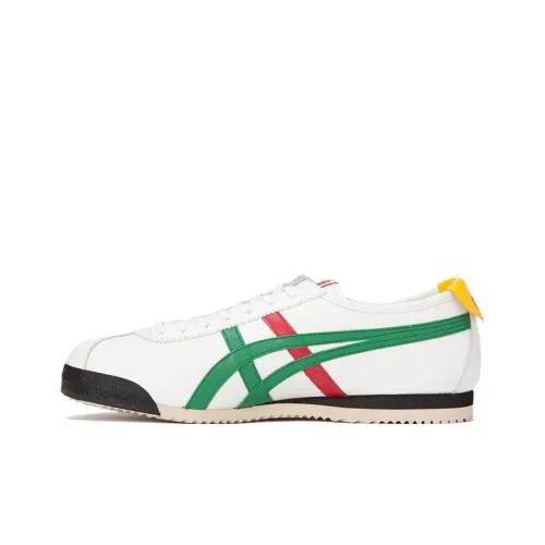 Onitsuka Tiger LimberLimber Nm противоскользящий устойчивый к истиранию легкий низкий топ повседневный унисекс белый зеленый