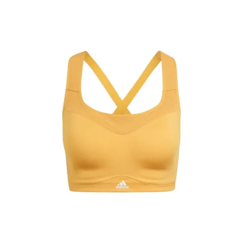 Adidas Желтые Женские Бюстгальтеры