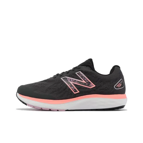 New Balance NB 680 Low Топ Беговые кроссовки Женские Черный