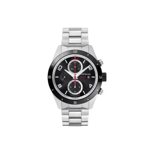MONTBLANC Автоматический Механический Механизм Мужские Часы 43мм*15,2мм Черный