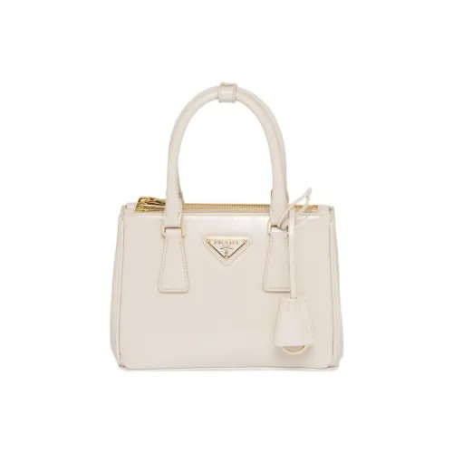 PRADA Galleria Killer Bag Сумка через плечо из кожи мини-сумка для женщин цвет сливовый