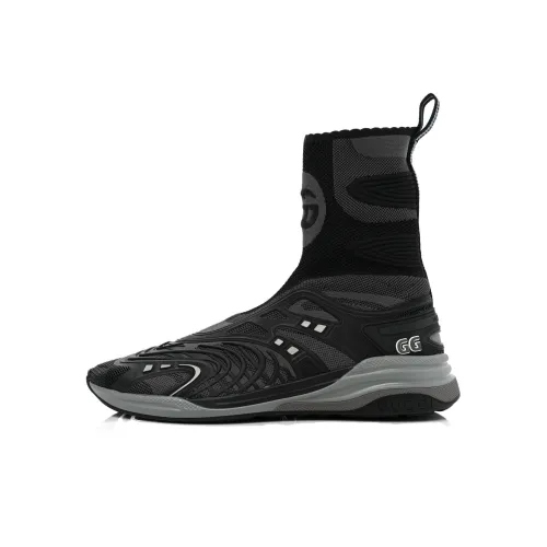 GUCCI Ultrapace Повседневный Высокий Топ Черный Женский