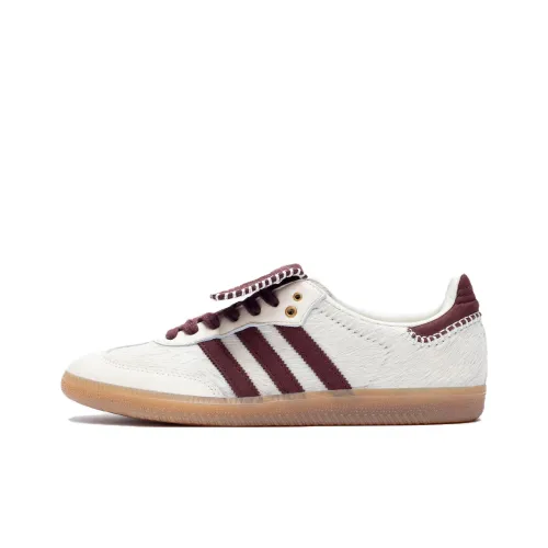 adidas originals Samba Кроссовки для скейтбординга Низкие Белый-коричневый Унисекс