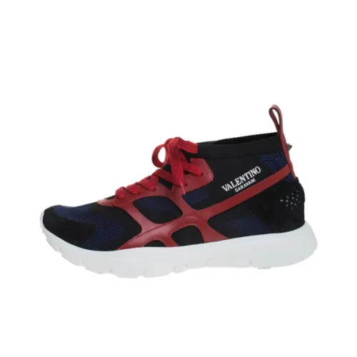 Valentino Низкий топ Повседневная обувь Мужская Красная Синяя