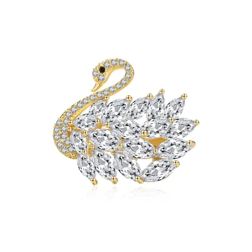 HUAYING Броши из меди Женские