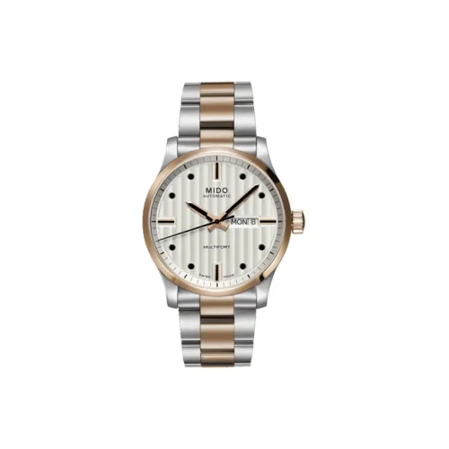 MIDO Автоматический Механический Механизм Мужские Helm Часы 42мм*10,95мм Белый