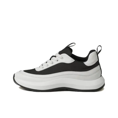 HERMES Gramme Low Топ Повседневная обувь Женская Черный Белый