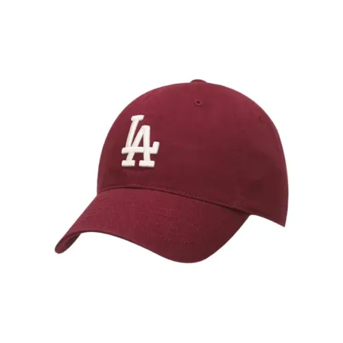 MLB Хлопковые кепки унисекс красного цвета