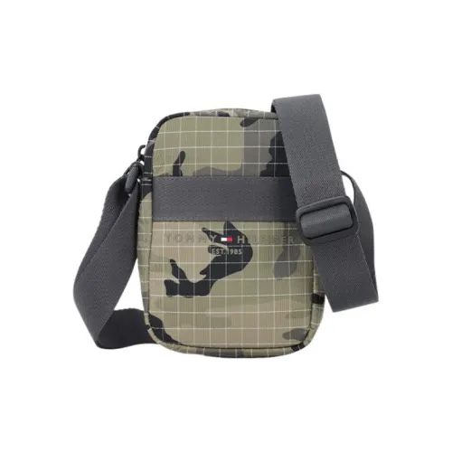 Tommy Hilfiger Полиамид Сумка через плечо Средняя Мужская Армейский зеленый