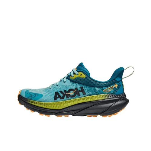 HOKA ONE ONE Challenger ATR 7 Амортизация Износостойкий Низкий Топ Беговые кроссовки Мужской Синий