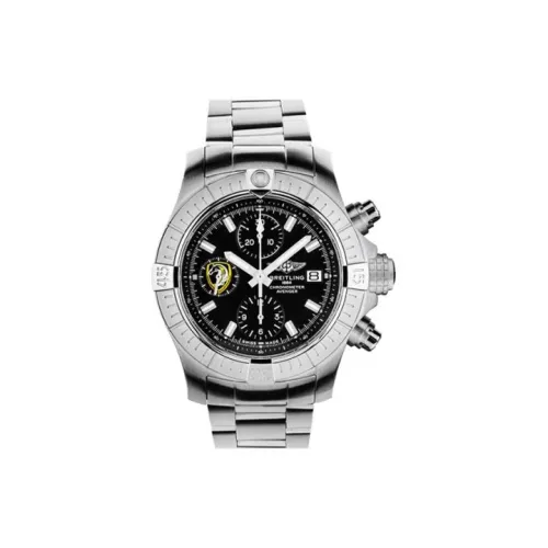BREITLING Avengers Chronograph Collection Автоматический механический механизм Мужские часы Часы 43 мм Черный циферблат