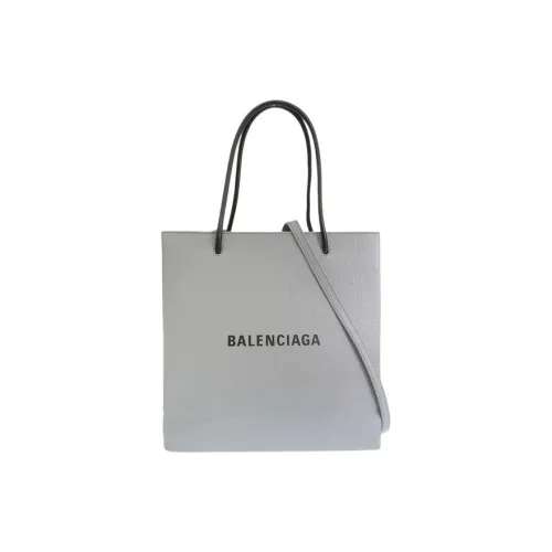 Balenciaga Кожа Тоут Сумка Сумка для покупок Сумка через плечо Сумка Женская Серый