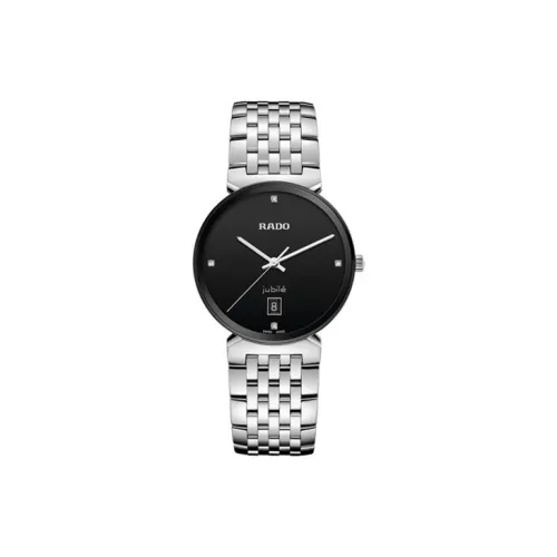 RADO Кварцевый механизм Мужские часы Florence Collection 38mm*8,7mm Черные